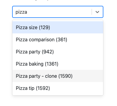 example adding a calculator link by name